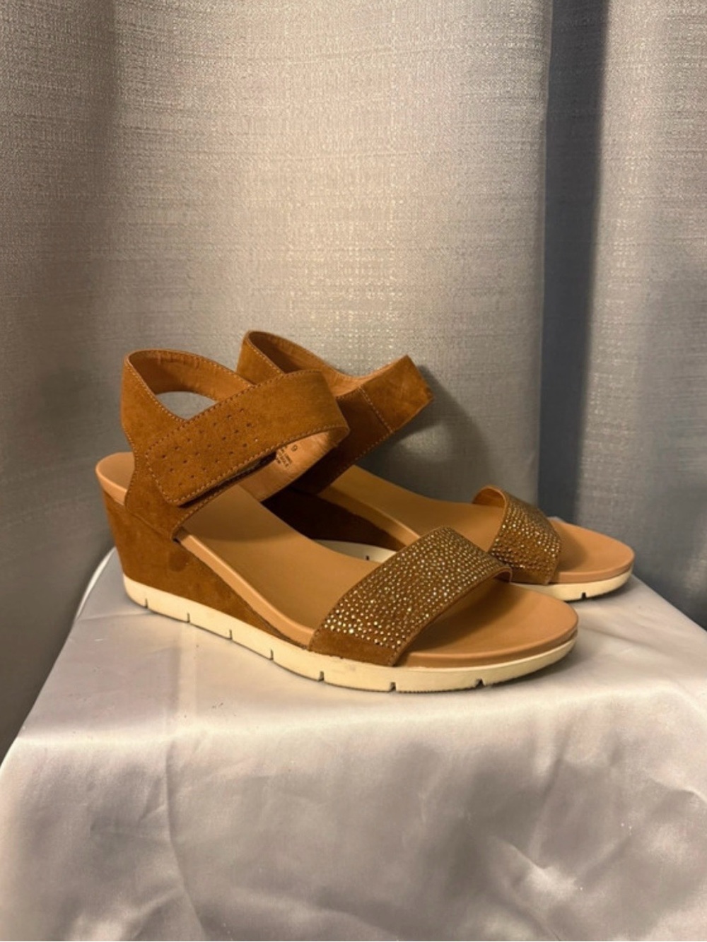 Yellow Box Bethel Wedge Sandals